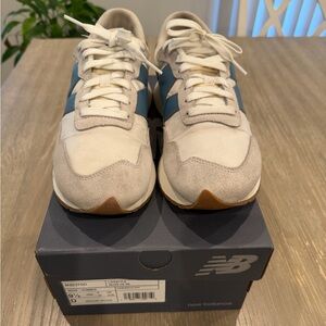 New Balance Lifestyle Mode De Vie Men’s Gray and Blue Athletic Shoes